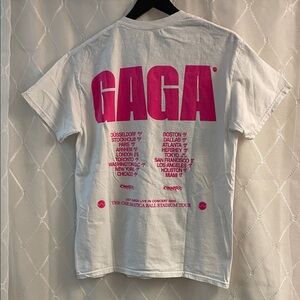 Lady Gaga 2022 The Chromatica Ball Tour Shirt Size Small